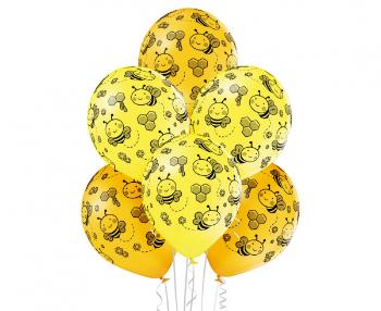 Belbal Sada latexových balónů - Včelka 6 ks