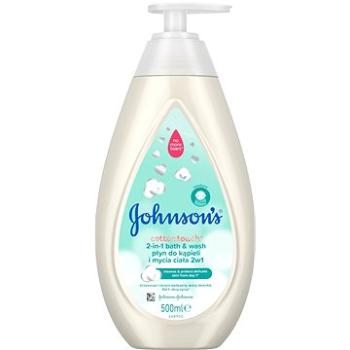 JOHNSON'S BABY Cottontouch koupel a mycí gel 2v1 500 ml (3574661428147)