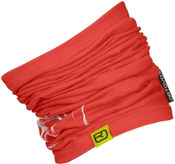 Ortovox 120 tec logo neckwarmer - coral uni