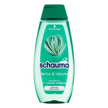 Schwarzkopf Schauma Herbs & Volume Shampoo 400 ml šampon pro ženy na jemné vlasy