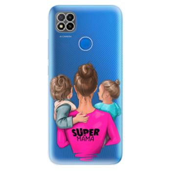 Odolné silikonové pouzdro iSaprio - Super Mama - Boy and Girl - Xiaomi Redmi 9C