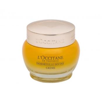 L'Occitane Immortelle Divine Cream Advanced 50 ml denní pleťový krém na všechny typy pleti; proti vráskám; na rozjasnění pleti