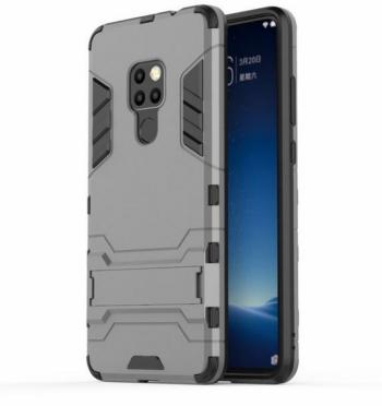 Ziskoun Army pevný zadní kryt se stojánkem pro Huawei Mate 20 PZK33 Barva: Šedá