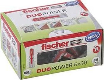 2komponentní hmoždinka Fischer DUOPOWER 6x30 LD 535453, Vnější délka 30 mm, Vnější Ø 6 mm, 100 ks