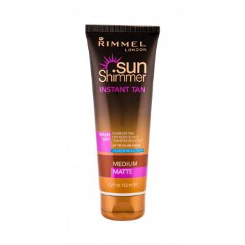 Rimmel London Sun Shimmer Instant Tan 125 ml samoopalovací přípravek pro ženy Medium Matte