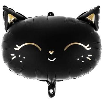 Balón foliový kočka - černá - 45 cm (5900779137097)