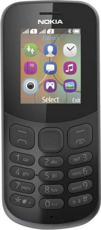 Nokia 130 mobilní telefon Dual SIM černá