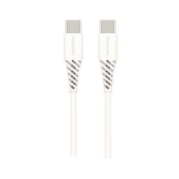 Swissten kabel USB-C/USB-C 100W 5A bílý (71506520)