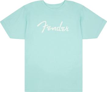 Fender Spaghetti Logo T-Shirt Daphne Blue - XXL