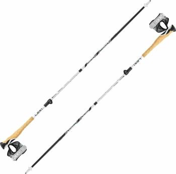 Leki Cross Trail FX Superlite Compact White/Mint/Black 100 - 120 cm Turistické hole