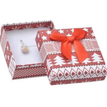 Šperky4U Vánoční dárková krabička na soupravu šperků - KR0406