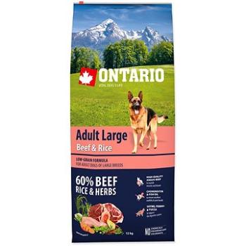 Ontario Adult Large Beef & Rice 12kg (8595091780273)