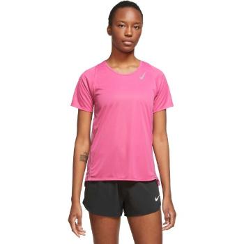 Nike DF RACE TOP SS W Dámské běžecké tričko, růžová, velikost XL
