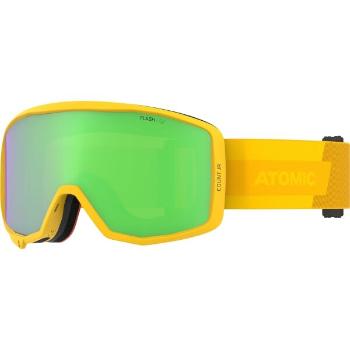 Atomic COUNT JR CYLINDRICAL Juniorské lyžařské brýle, žlutá, velikost UNI
