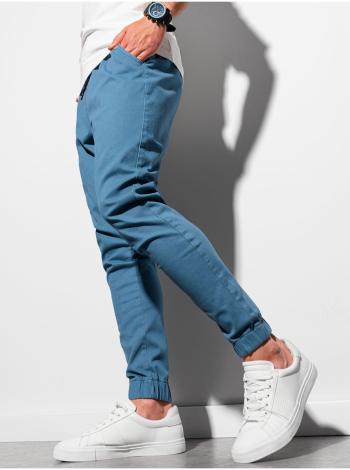 Pánské jogger kalhoty P885 - nebesky modrá