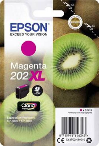 Epson Ink T02H34, 202XL originál purppurová C13T02H34010