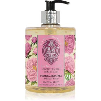 La Florentina Arboreal Peony Liquid Soap přírodní tekuté mýdlo na ruce pivoňka 500 ml