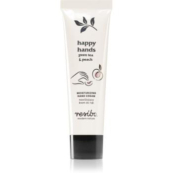 Resibo Happy Hands Green Tea & Peach hydratační krém na ruce 50 ml