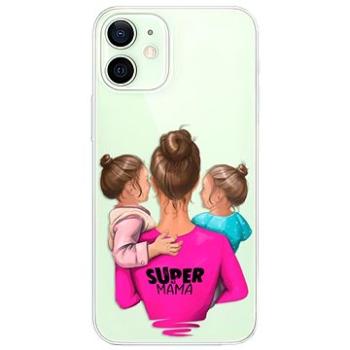 iSaprio Super Mama - Two Girls pro iPhone 12 mini (smtwgir-TPU3-i12m)