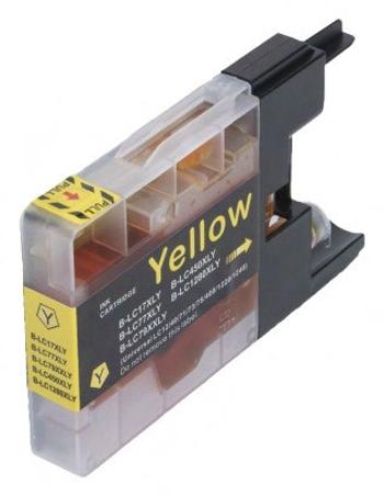 BROTHER LC-1280 - kompatibilní cartridge, žlutá, 1200 stran