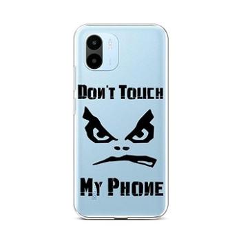 TopQ Kryt Xiaomi Redmi A1 Don´t Touch průhledný 86177 (86177)