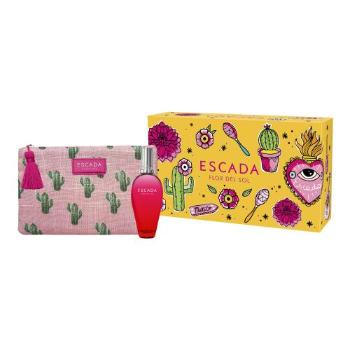 ESCADA Flor del Sol dárková kazeta toaletní voda 30 ml + kosmetická taštička pro ženy