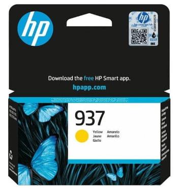 HP 937 Yellow Original Ink Cartridge (4S6W4N)