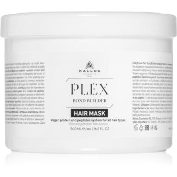 Kallos Plex Hair Mask regenerační maska pro poškozené, chemicky ošetřené vlasy 500 ml