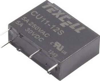 Texcell CU11-12S relé do DPS 12 V/DC 5 A 1 spínací kontakt 1 ks