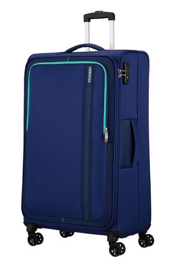 American Tourister Látkový cestovní kufr Sea Seeker L 92,5 l - tmavě modrá