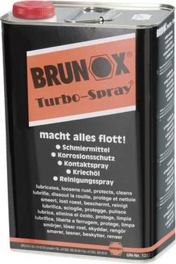 Multifunkční olej Brunox Turbo-Spray, BR5,00TS, 5 l