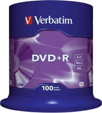 DVD+R 4.7 GB Verbatim 43551, 100 ks, vřeteno