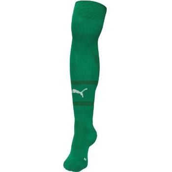 Puma TEAMFINAL SOCKS Pánské fotbalové štulpny, zelená, velikost