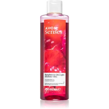 Avon Senses Raspberry Delight pečující sprchový gel 250 ml