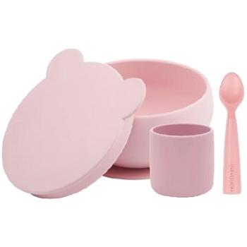 MINIKOIOI set na stolování BLW I, Pinky Pink (8681176332618)