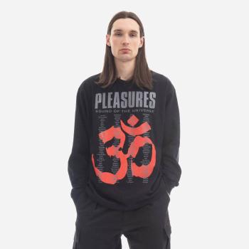 Pánské tričko PLEASURES Universe Longsleeve P22W005-BLACK