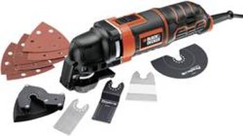 Multifunkční nářadí Black & Decker MT300KA MT300KA-QS, 300 W, vč. příslušenství, kufřík, 13dílná