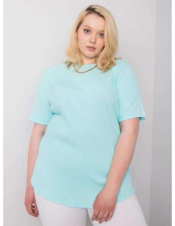 Dámská halenka plus size STELLA mátová