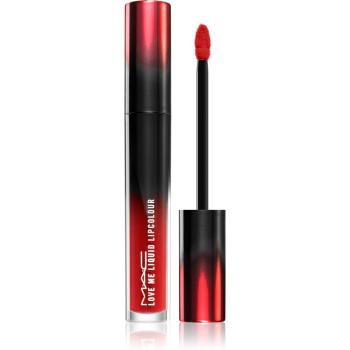 MAC Cosmetics Love Me Liquid Lipcolour krémová rtěnka se saténovým finišem odstín Ruby Do! 3,1 ml