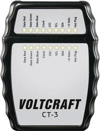 Tester pro HDMI kabely typu A Voltcraft CT-3