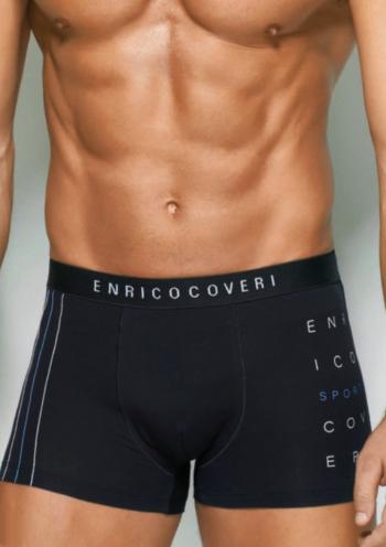 Pánské boxerky Enrico Coveri EB1261 XL Černá