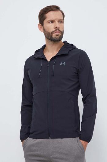 Bunda Under Armour pánská, černá barva, přechodná, 1377171