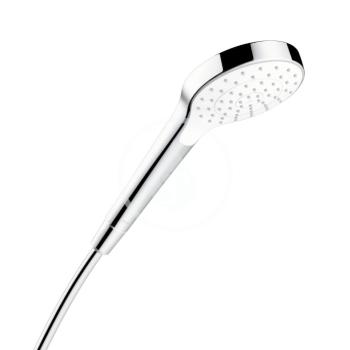 HANSGROHE Croma Select S Sprchová hlavice 110, EcoSmart 7 l/min, bílá/chrom 26806400