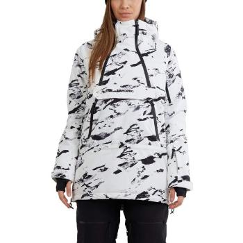 FUNDANGO HOOPER ANORAK Dámská lyžařská/snowboardová bunda, bílá, velikost M