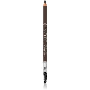 Note Cosmetique Natural Lool Eyebrow Pencil tužka na obočí s kartáčkem 05 Grey Brown 1,08 g