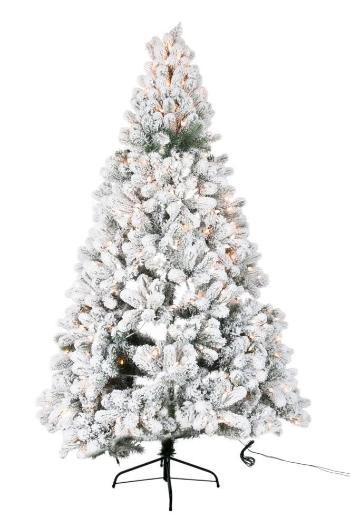 Vánoční stromek s led světýlky Snowy - 210cm 5012