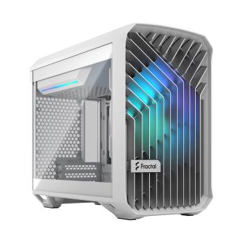 Fractal Design Torrent Nano RGB White TG Clear Tint/Micro Tower/Transpar./Bílá