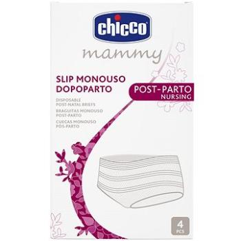 CHICCO Kalhotky po porodu síťované elastické 4 ks (8058664075270)