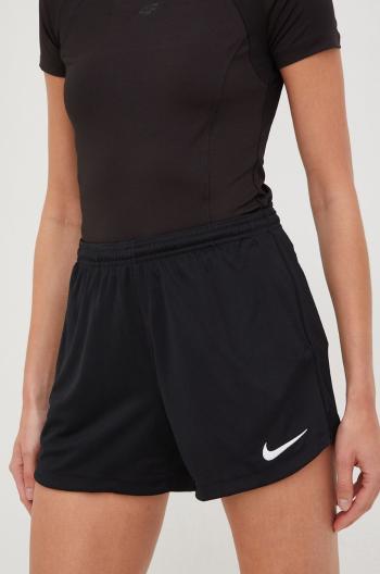 Tréninkové šortky Nike Park 20 dámské, černá barva, hladké, high waist
