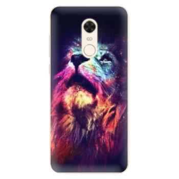 Silikonové pouzdro iSaprio - Lion in Colors - Xiaomi Redmi 5 Plus